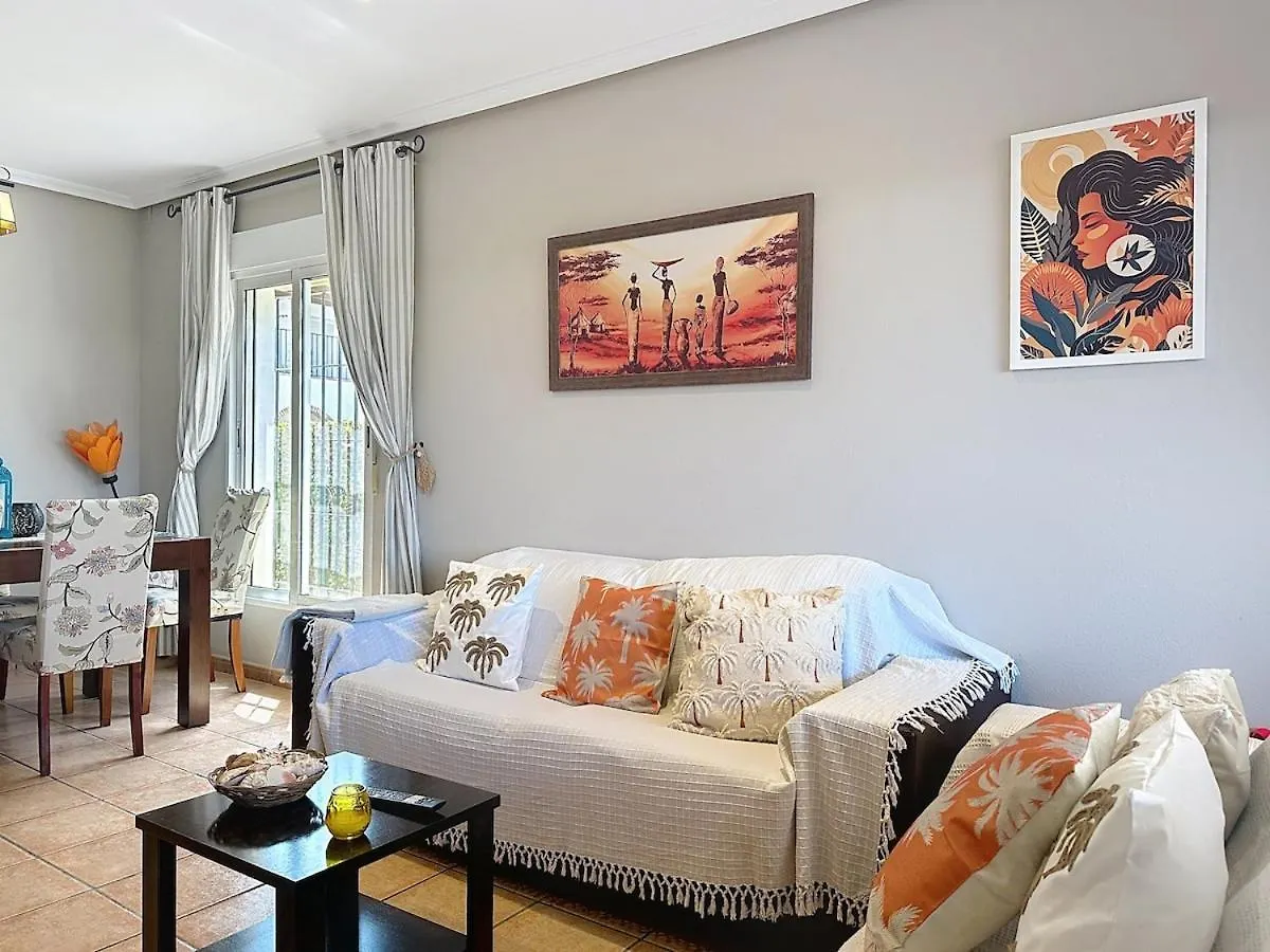 公寓 Vvr Bajo 3 Dormitorios Con Jardin Y Piscinas Playas de Vera 西班牙